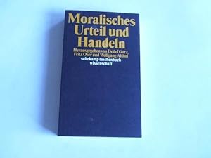 Bild des Verk�ufers f�r Moralisches Urteil und Handeln zum Verkauf von Celler Versandantiquariat