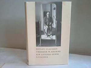 Bild des Verkufers fr Theodor W. Adorno. Ein letztes Genie zum Verkauf von Celler Versandantiquariat