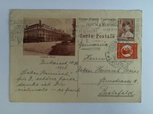 Seller image for Ganzsache: L'Universit - Bucarest for sale by Celler Versandantiquariat