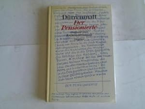 Bild des Verkufers fr Der Pensionierte. Fragment eines Kriminalromans. Tetxt der Fassung letzter Hand. Faksimile des Manuskripts. Faksimile des Typoskripts mit handschriftlichen nderungen zum Verkauf von Celler Versandantiquariat