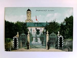 Bild des Verkufers fr Postkarte: Homburg v. d. H. - Das Schloss zum Verkauf von Celler Versandantiquariat