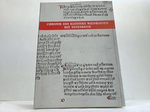 Bild des Verkufers fr Chronik des Klosters Wienhausen zum Verkauf von Celler Versandantiquariat