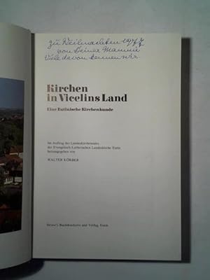 Seller image for Kirchen in Vicelins Land. Eine Eutinische Kirchenkunde for sale by Celler Versandantiquariat