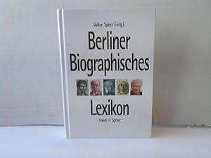 Seller image for Berliner Biographisches Lexikon for sale by Celler Versandantiquariat