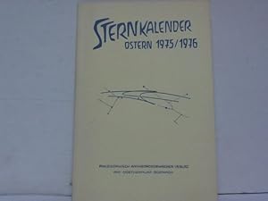 Erscheinungen am Sternenhimmel Ostern 1975 - Ostern 1976