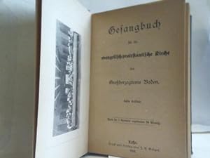 Gesangbuch für dir evangelisch-protestantische Kirche des Großherzogtums Baden