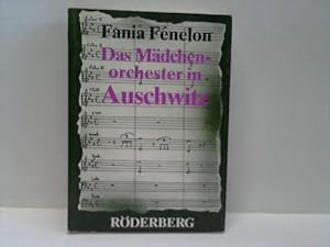 Bild des Verkufers fr Das Mdchenorchester in Auschwitz zum Verkauf von Celler Versandantiquariat