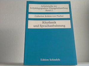 Immagine del venditore per Rhythmik und Sprachanbahnung venduto da Celler Versandantiquariat