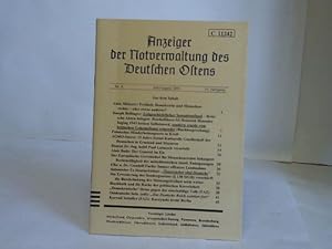 Immagine del venditore per Mitteilungen aus der Gemeinschaft Ost- und Sudetendeutscher Grundeigentmer und Geschdigter. Nr. 4 venduto da Celler Versandantiquariat