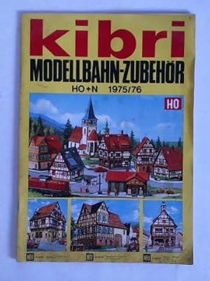 Imagen del vendedor de KIBRI Modellbahn-Zubehr H0 + N 1975/76 a la venta por Celler Versandantiquariat