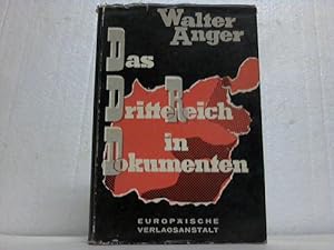 Bild des Verkufers fr Das Dritte Reich in Dokumenten zum Verkauf von Celler Versandantiquariat
