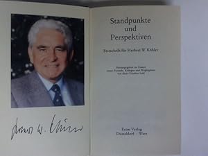 Standpunkte und Perspektiven. Festschrift für Herbert W. Köhler