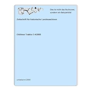 Bild des Verk�ufers f�r Zeitschrift f�r historische Landmaschinen zum Verkauf von Celler Versandantiquariat
