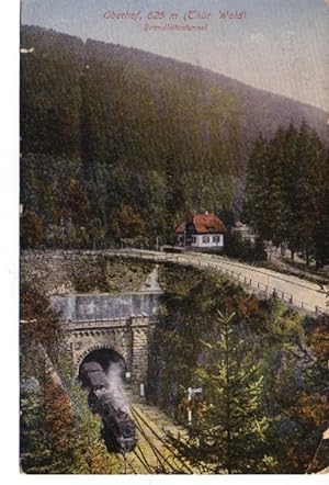 Bild des Verkufers fr Postkarte. Oberhof, 825 m (Thr. Wald). Brandleitentunnel zum Verkauf von Celler Versandantiquariat