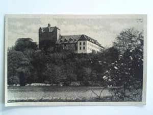 Bild des Verkufers fr Postkarte: Ballenstedt / Harz. Schlo Blick von Westen zum Verkauf von Celler Versandantiquariat