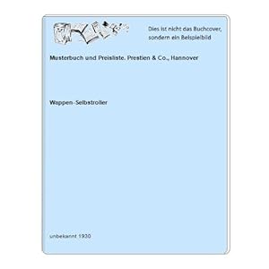 Musterbuch und Preisliste. Prestien & Co., Hannover