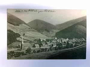 Bild des Verkufers fr 1 Postkarte: Sieber im Harz zum Verkauf von Celler Versandantiquariat