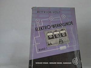 Seller image for Elektro-Werkkunde. Band I for sale by Celler Versandantiquariat