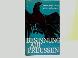 Bild des Verkufers fr Besinnung auf Preussen zum Verkauf von Celler Versandantiquariat