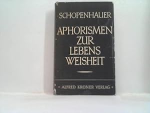 Seller image for Aphorismen zur Lebensweisheit for sale by Celler Versandantiquariat