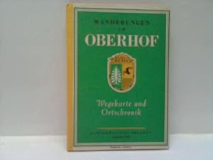 Bild des Verkufers fr Wanderungen um Oberhof. Wegekarte und Ortschronik zum Verkauf von Celler Versandantiquariat