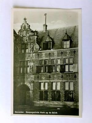 Bild des Verkufers fr Postkarte: Deventer. Doopsgezinde Kerk op de Brink zum Verkauf von Celler Versandantiquariat