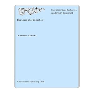 Seller image for Das Lesen alter Menschen for sale by Celler Versandantiquariat