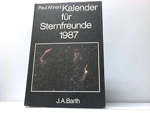 Kalender für Sternfreunde 1987. Kleines astronomisches Jahrbuch