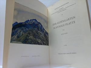Imagen del vendedor de Der Alpengarten Schynige Platte a la venta por Celler Versandantiquariat