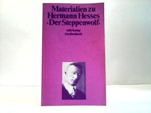 Imagen del vendedor de Materialien zu Hermann Hesses Der Steppenwolf a la venta por Celler Versandantiquariat