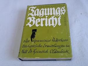 Tagungsbericht oder Kommissar Dabberkows beschwerliche Ermittlungen im Fall Dr. Heinrich Oldenbeck