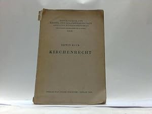 Imagen del vendedor de Kirchenrecht a la venta por Celler Versandantiquariat