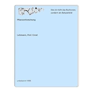 Seller image for Pflanzenforschung for sale by Celler Versandantiquariat