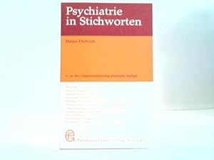 Psychiatrie in Stichworten