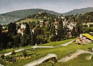 Bild des Verkufers fr Thermalkurort Badenweiler / sdl. Schwarzwald. Mini-Golfplatz zum Verkauf von Celler Versandantiquariat