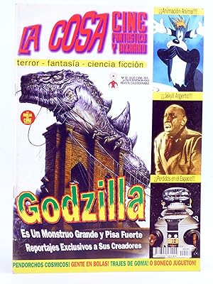 LA COSA CINE FANTÁSTICO Y BIZARRO 30. GODZILLA (Vvaa) Llamoso, 1998