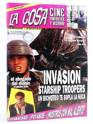 LA COSA CINE FANTÁSTICO Y BIZARRO 24. INVASION: STARSHIP TROOPERS (Vvaa) Llamoso, 1997