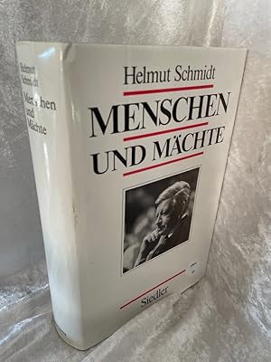 Imagen del vendedor de Menschen und Mchte a la venta por Antiquariat Jochen Mohr -Books and Mohr-