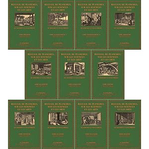 Immagine del venditore per Encyclopédie - 21 livres textes et planches - réduits venduto da Antiquariat  Fines Mundi