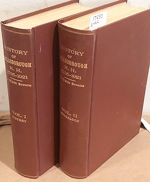 The History of Hillsborough New Hampshire 1735- 1921 (2 vols.)