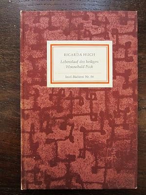 Bild des Verkufers fr Lebenslauf des heiligen Wonnebald Pck. Insel-Bcherei Nr. 58 zum Verkauf von Rudi Euchler Buchhandlung & Antiquariat