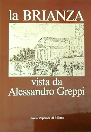 Bild des Verkufers fr La brianza vista da Alessandro Greppi zum Verkauf von Librodifaccia