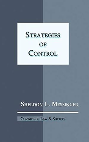 Bild des Verkufers fr Strategies of Control zum Verkauf von WeBuyBooks