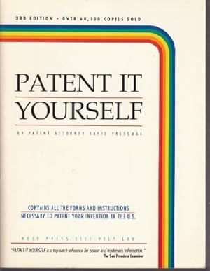 Immagine del venditore per Patent It Yourself venduto da Redux Books