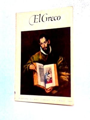 Bild des Verkufers fr El Greco (Domenicos Theotocopoulos) (1541-1614) (Fontana pocket library of great art series;no.A.2) zum Verkauf von World of Rare Books