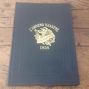 L' UNIVERS ILLUSTRE Album tète de Série du numéro 1 de mai au numéro 27 de novembre 1858