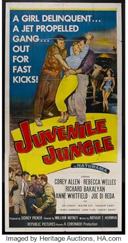 Seller image for Juvenile Jungle (Movie Postcard) for sale by Armadillo Books