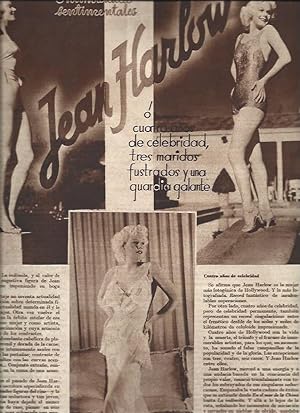 Seller image for LAMINA 30803: Intimidades de Jean Harlow for sale by EL BOLETIN