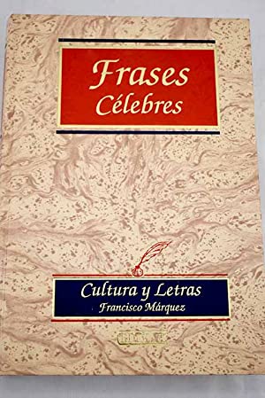 Seller image for Frases clebres for sale by Libros Tobal