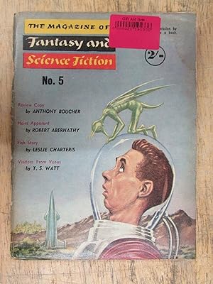 Seller image for THE MAGAZINE OF FANTASY AND SCIENCE FICTION - AUSTRALIAN EDITION No. 5 for sale by Happyfish Books
